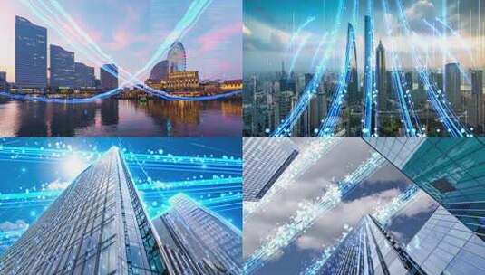 5G科技智慧城市合集高清在线视频素材下载