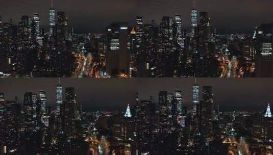城市夜景 繁华都市 都市生活 一线城市高清在线视频素材下载