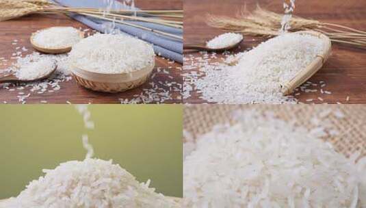 大米稻米米业家常米广告宣传片高清在线视频素材下载