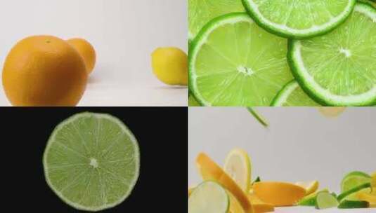 4K创意香水柠檬高清在线视频素材下载