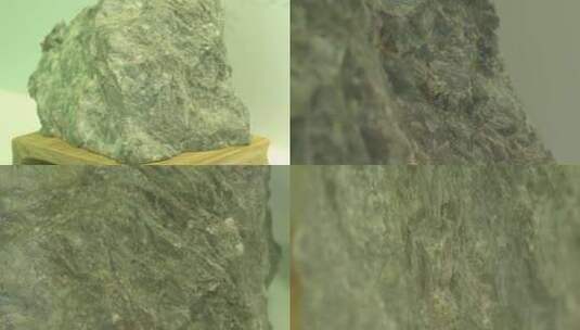 江西上饶德兴矿冶博物馆矿石4K实拍视频高清在线视频素材下载