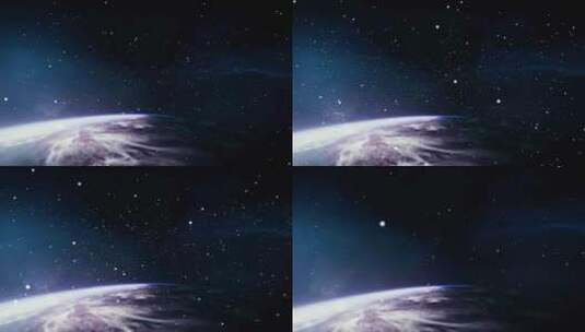8K大气星空星辰粒子背景素材高清在线视频素材下载