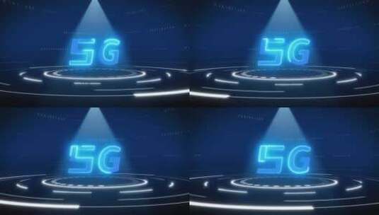 科技空间01 _5g 科技5G 智慧科技高清在线视频素材下载