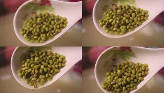 绿豆汤绿豆粥高清在线视频素材下载