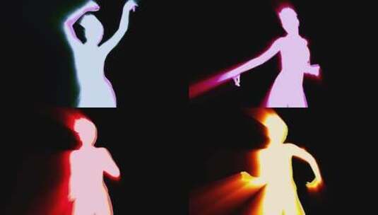 闪亮的女人在跳舞 高清在线视频素材下载