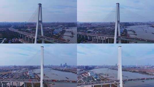 徐浦大桥高清在线视频素材下载