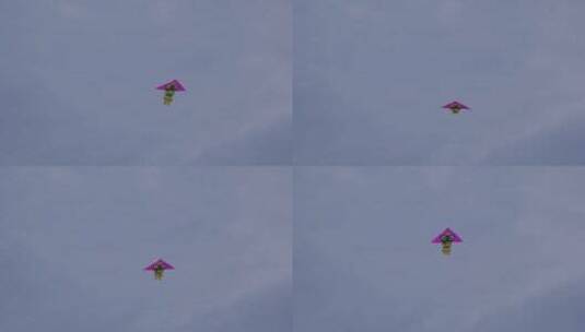 天空放飞的风筝60帧高清在线视频素材下载