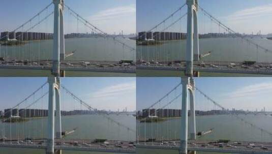 长沙三汊矶大桥6高清在线视频素材下载