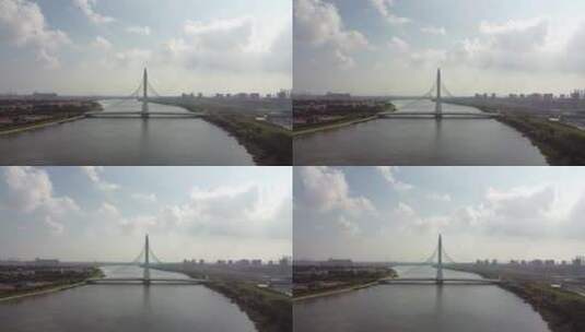 天津宁河光明桥高清在线视频素材下载