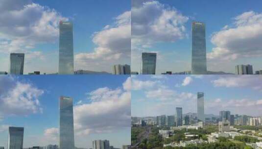 深圳南山汉京大厦高清在线视频素材下载