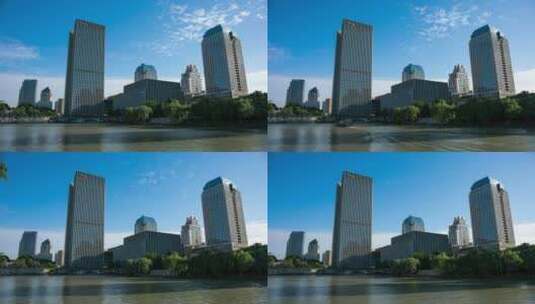 杭州大厦高清在线视频素材下载