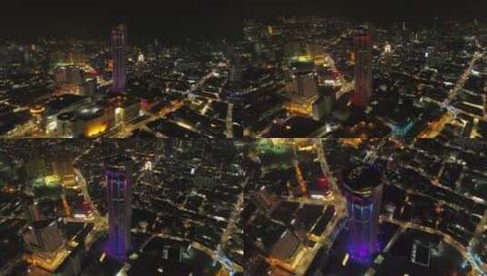 4K槟城乔治夜景高清在线视频素材下载