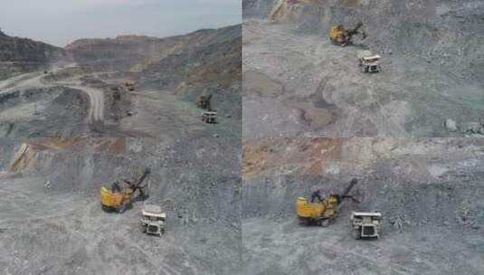 矿山 采矿 矿山机械 矿业 铁矿高清在线视频素材下载