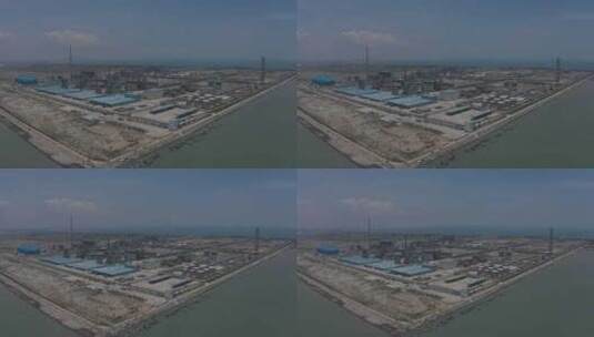 福建省漳州市漳浦县古雷港口经济开发区航拍高清在线视频素材下载