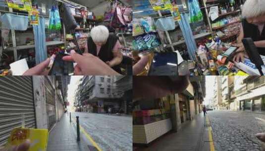 澳门城市街景人文高清在线视频素材下载