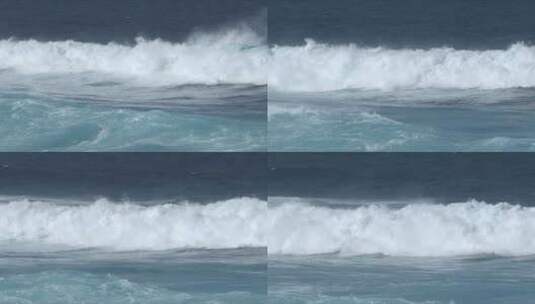 海浪 海洋 海水 浪花 波浪高清在线视频素材下载