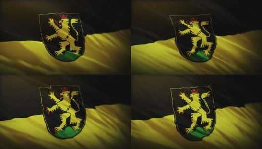 海德堡旗帜挥舞-德国高清在线视频素材下载
