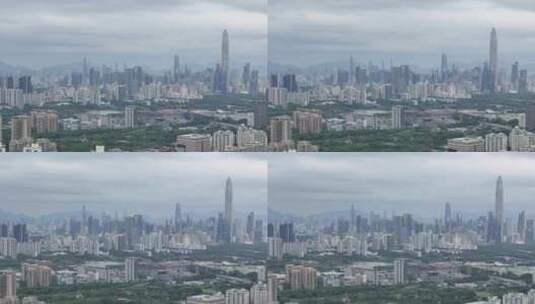 深圳CBD城市风光高清在线视频素材下载