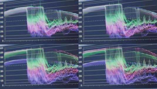 光谱、Rgb、颜色分级、屏幕高清在线视频素材下载