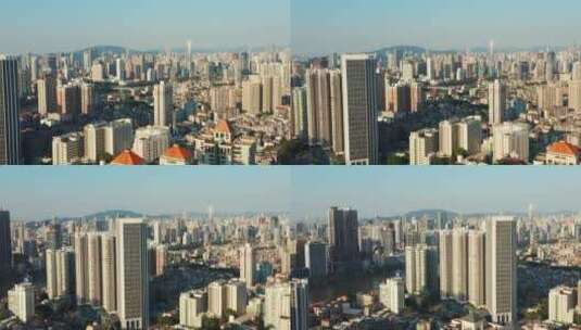 广州城市天际线高清在线视频素材下载