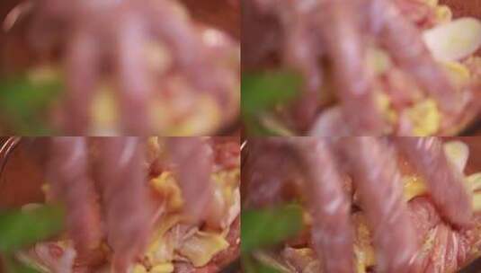 葱姜米酒腌制鸡肉去腥 (10)高清在线视频素材下载