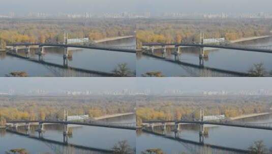 远离城市的那座桥高清在线视频素材下载