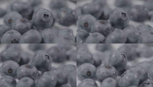 蓝莓酸奶LOG高清在线视频素材下载