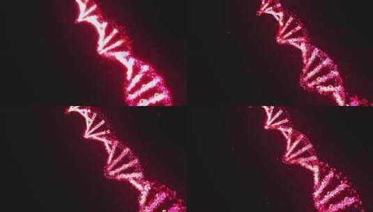 DNA生物工程科技螺旋高清在线视频素材下载