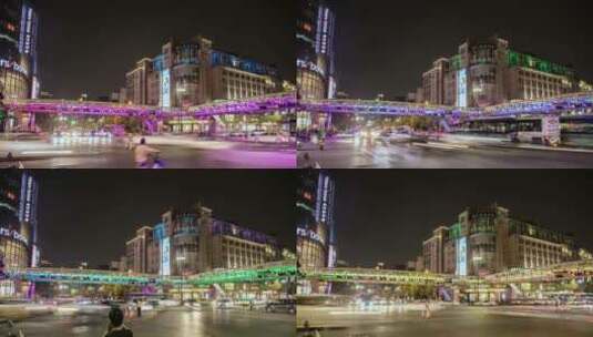 杭州夜景高清在线视频素材下载