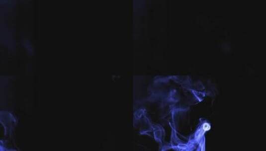 4k蓝色烟雾效果魔法梦幻视频素材 (4)高清在线视频素材下载