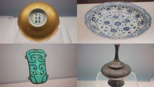 瓷器陶瓷博物馆高清在线视频素材下载