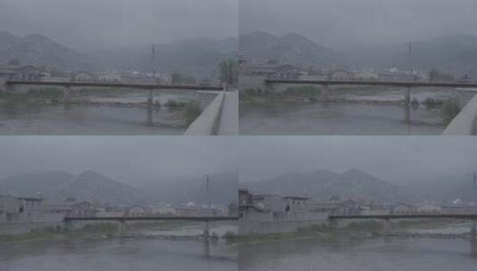 青岛崂山风景区河道高清在线视频素材下载