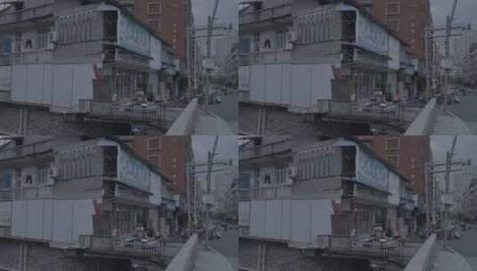 温州文成县街景高清在线视频素材下载