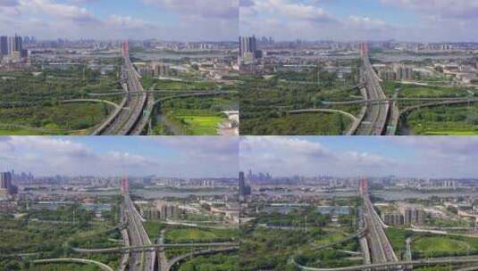 广州新光快速路-2高清在线视频素材下载