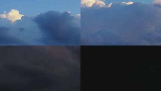 天空云的延时摄影高清在线视频素材下载