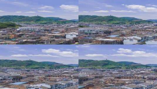贵州镇远古镇航拍移动延时高清在线视频素材下载