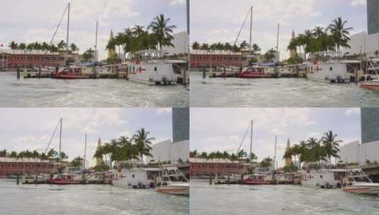 迈阿密的救护船高清在线视频素材下载