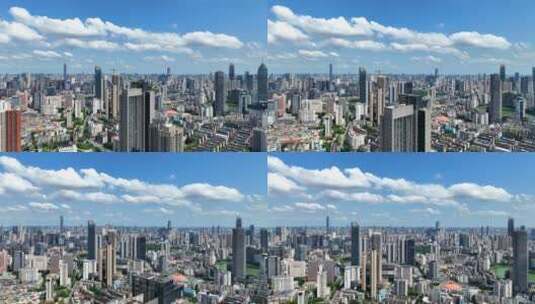 4K武汉城市地标汉口大景宣传片高清在线视频素材下载