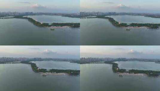 4K武汉东湖视频高清在线视频素材下载