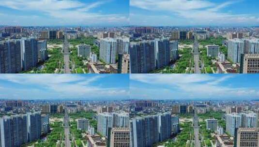 广西玉林城市航拍视频高清在线视频素材下载