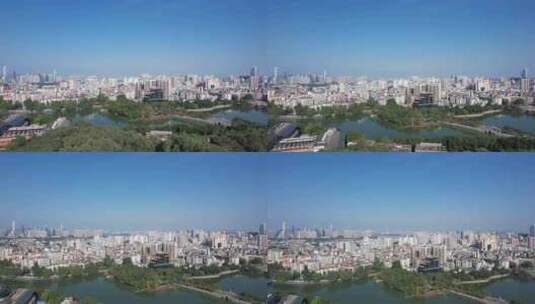 广东惠州城市全景大景航拍高清在线视频素材下载