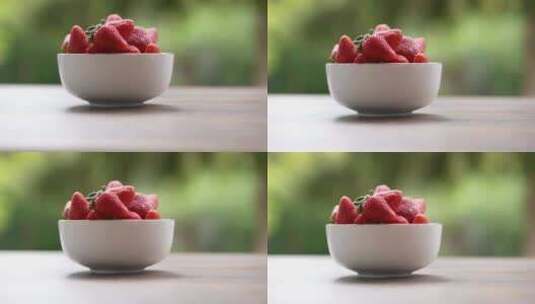 草莓 草莓种植高清在线视频素材下载