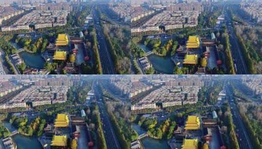 中国杭州广福禅寺高清在线视频素材下载