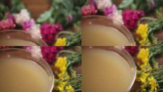 绿豆汤消暑夏季绿豆粥 (4)高清在线视频素材下载