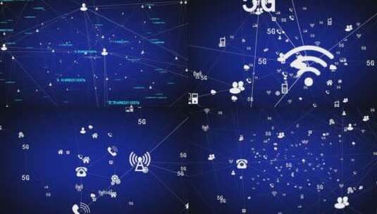 5g网络科技高清在线视频素材下载