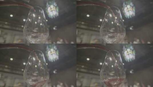 红酒慢镜头LOG高清在线视频素材下载