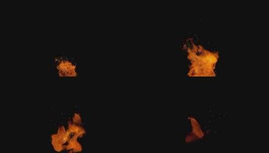 火焰烟雾粒子魔法特效背景元素 (128)高清在线视频素材下载
