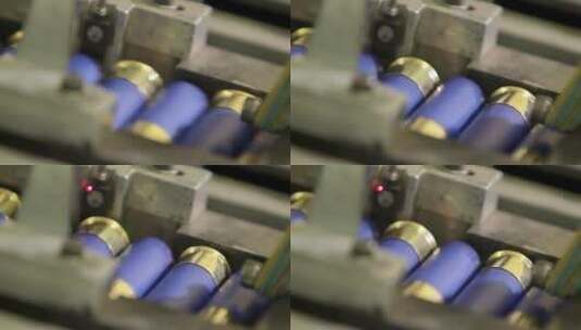 4K子弹的生产过程.工业概念和工厂设备。高清在线视频素材下载