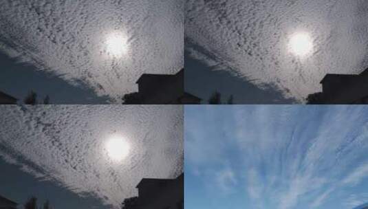 天空云朵延时摄影实拍高清在线视频素材下载