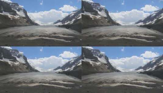 冰川的唯美景观高清在线视频素材下载